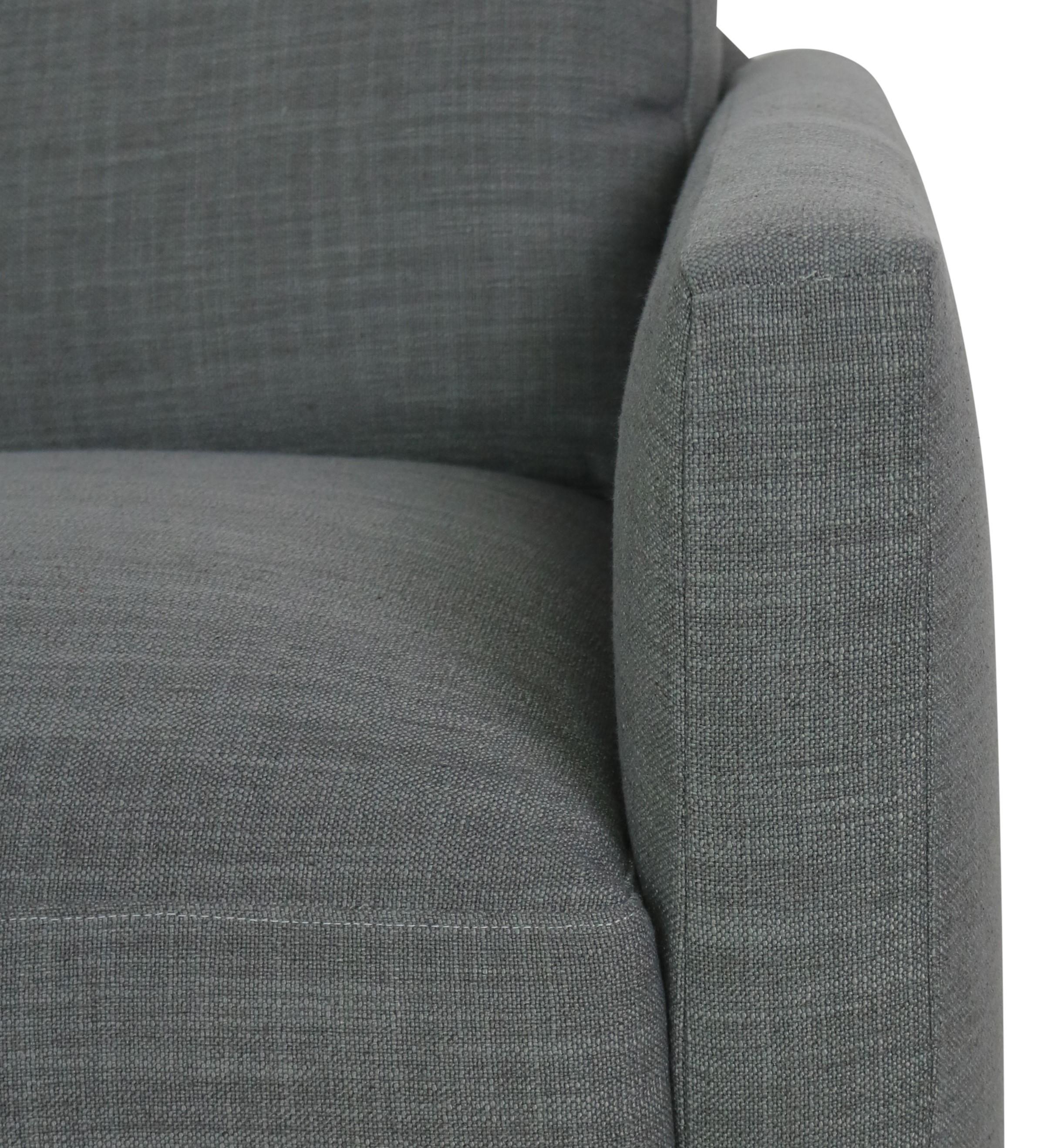Robin Bruce Allie Contemporary Swivel Chair with Track Arms